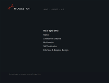 Tablet Screenshot of 4flames.com